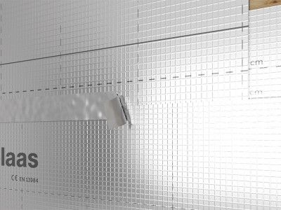 reflective single-sided adhesive tape for indoor use