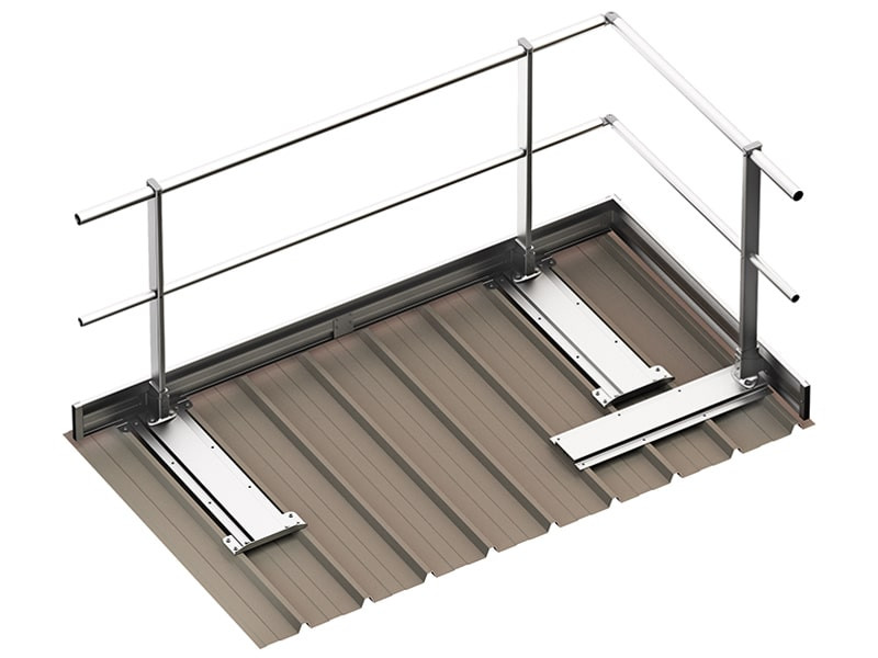 railing-fastening-on-trapezoidal-metal-roof