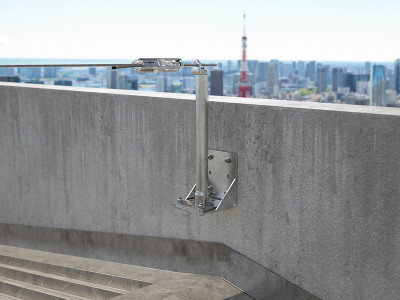 tower for installation on vertical structures